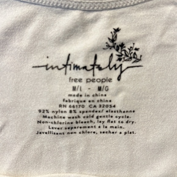 Free People Cropped Tshirt - Picture 2 of 2